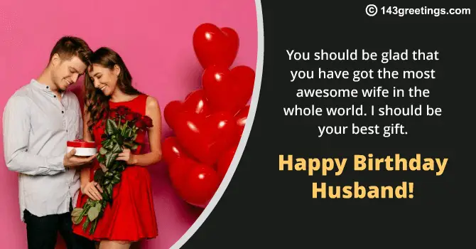 Funny Birthday Message for Husband